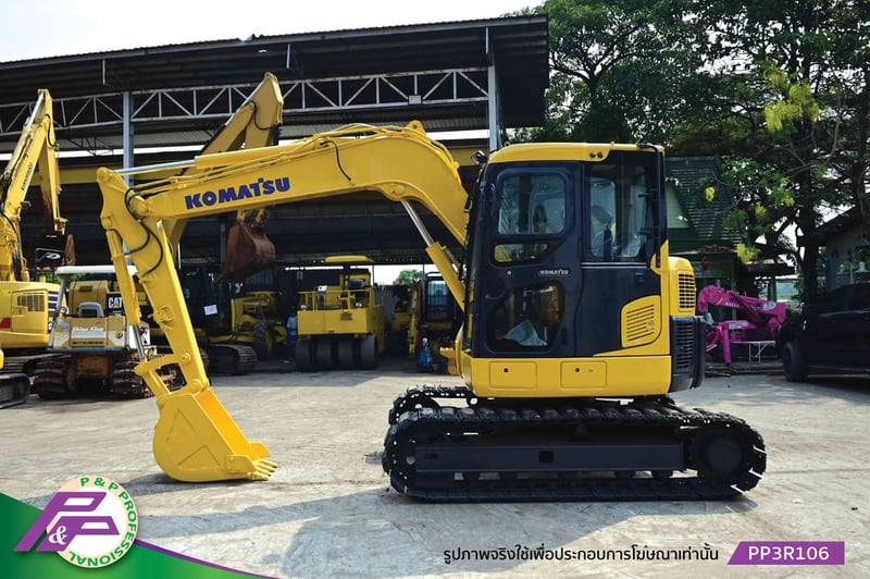 ขายรถขุด 7 ตัน KOMATSU PC78US-8 มีไลน์หัวเจาะ มีอาร์มเครน มือสองสภาพดี นำเข้าจากญี่ปุ่น โดย P&P Pro