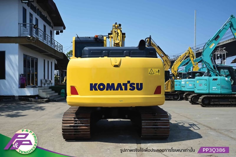 ขายแมคโคร KOMATSU PC120-11 รุ่นใหม่ แทรคใหญ่ มีกล้องรอบคัน มีอาร์มเครน ชั่วโมงน้อย มือสองสภาพดี นำเข้าจากญี่ปุ่น โดย P&P Pro