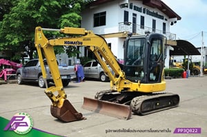 ขายแมคโครเล็ก KOMATSU PC40MR-3 แทรคยาง มีอาร์มเครน ชั่วโมงน้อย มือสองสภาพดี นำเข้าจากญี่ปุ่น โดย P&P Pro