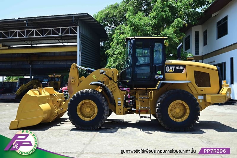 ขายรถตักล้อยาง CAT 938M เทียบเท่า WA320-8 ห้องเก๋ง มีฟังก์ชันลดความสั่นสะเทือนขณะขับขี่ (Ride control) มีกล้องมองหลัง มือสองสภาพดี นำเข้าจากญี่ปุ่น โดย P&P Pro