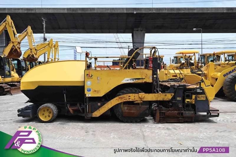 ขายรถปูยาง SUMITOMO HA50W HA50W-5 ล้อยาง ปูกว้าง 5.0 เมตร เก่านอกสภาพดี โดย P&P Pro