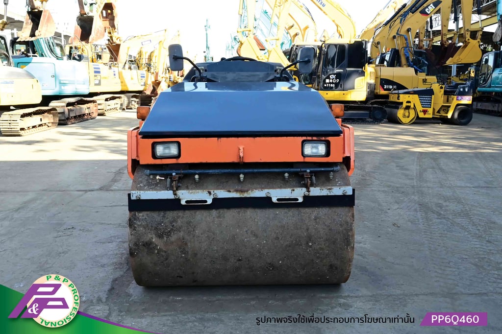 ขายรถบดหน้าเหล็ก-หลังยาง HITACHI CC150C-3A เทียบเท่า SAKAI TW502-1 เอวอ่อน ชั่วโมงน้อย มือสองสภาพดี นำเข้าจากญี่ปุ่น โดย P&P Pro