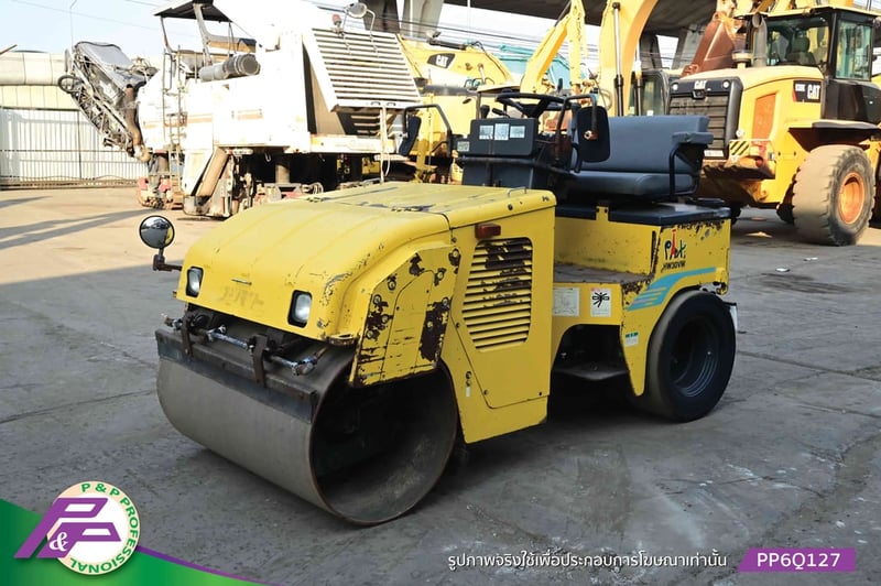 ขาย SUMITOMO HW30VW-5 รถบดหน้าเหล็ก-หลังยาง เทียบเท่า SAKAI TW352 เอวอ่อน มือสองสภาพดี นำเข้าจากญี่ปุ่น โดย P&P Pro