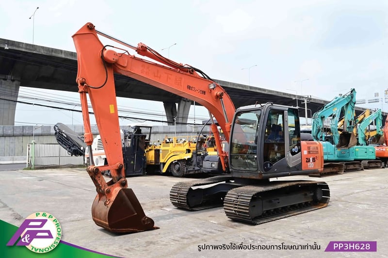 ขายรถขุด HITACHI ZX120-3 แทรคใหญ่ มีกล้องมองหลัง มีอาร์มเครน ชั่วโมงน้อย มือสองสภาพดี นำเข้าจากญี่ปุ่น โดย P&P Pro