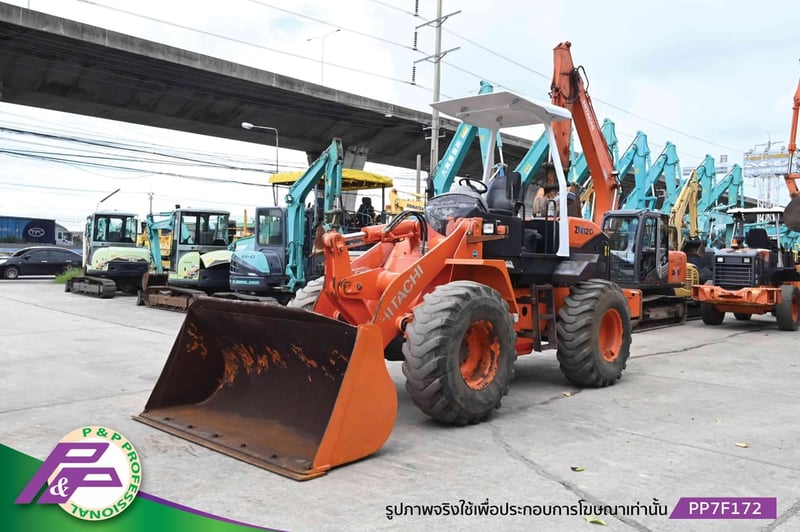 ขายรถตักล้อยาง HITACHI ZW120-5B รุ่นใหม่ เทียบเท่า 914K เก่านอกสภาพดี โดย P&P Pro