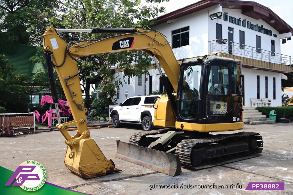 ขายแมคโครย่อม CAT 308E CR รุ่นใหม่ มีไลน์หัวเจาะ มีใบมีดดัน มือสองสภาพดี นำเข้าจากญี่ปุ่น โดย P&P Pro