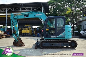 ขายแมคโคร 7 ตัน KOBELCO SK75SR-3-YT07 แทรคเหล็กพร้อมเกี๊ยะยาง มีไลน์หัวเจาะ มีใบมีดดัน มีอาร์มเครน ชั่วโมงน้อยมือสองสภาพดี นำเข้าจากญี่ปุ่น โดย P&P Pro