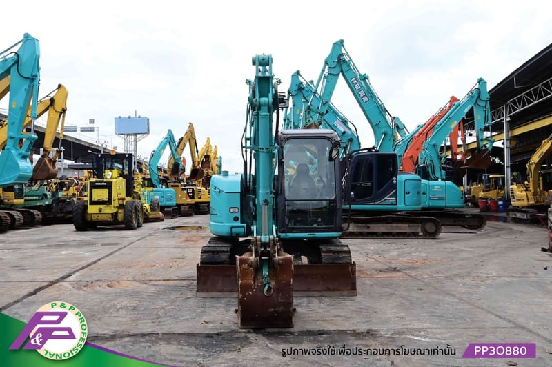 ขายรถขุด 7 ตัน KOBELCO SK75SR-3E-YT08 แทรคเหล็กพร้อมเกี๊ยะยาง มีใบมีดดัน มีอาร์มเครน ชั่วโมงน้อย มือสองสภาพดี นำเข้าจากญี่ปุ่น โดย P&P Pro ขายรถขุด 7 ตัน KOBELCO SK75SR-3E-YT08 แทรคเหล็กพร้อมเกี๊ยะยาง มีใบมีดดัน มีอาร์มเครน ชั่วโมงน้อย มือสองสภาพดี นำเข้าจากญี่ปุ่น โดย P&P Pro