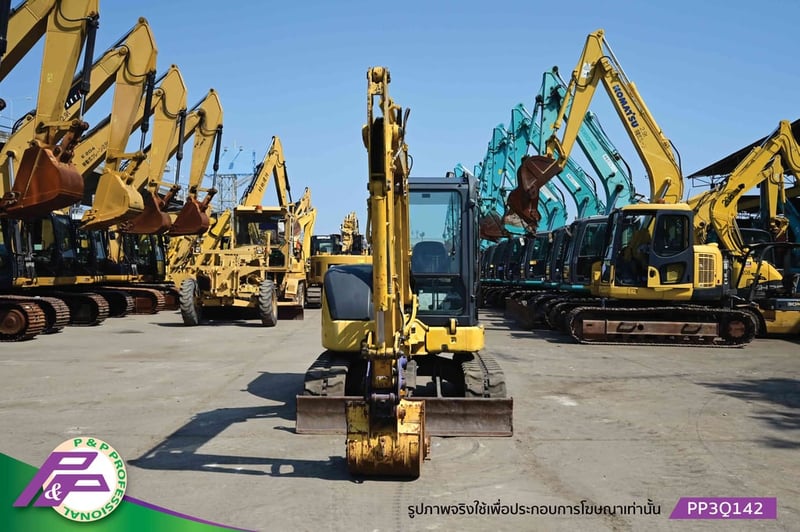 ขายแมคโครเล็ก KOMATSU PC55MR-3 แทรคยาง มีใบมีดดัน มี Quick Coupler มือสองสภาพดี นำเข้าจากญี่ปุ่น โดย P&P Pro ขายแมคโครเล็ก KOMATSU PC55MR-3 แทรคยาง มีใบมีดดัน มี Quick Coupler มือสองสภาพดี นำเข้าจากญี่ปุ่น โดย P&P Pro