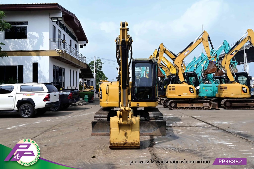 ขายแมคโครย่อม CAT 308E CR รุ่นใหม่ มีไลน์หัวเจาะ มีใบมีดดัน มือสองสภาพดี นำเข้าจากญี่ปุ่น โดย P&P Pro
