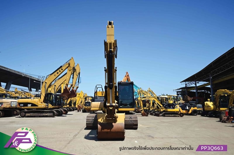 ขายรถขุด 20 ตัน CAT 320-07A CATERPILLAR NEXT GEN รุ่นใหม่ แทรคใหญ่ มีกล้องรอบคัน มีอาร์มเครน มือสองสภาพดี นำเข้าจากญี่ปุ่น โดย P&P Pro
