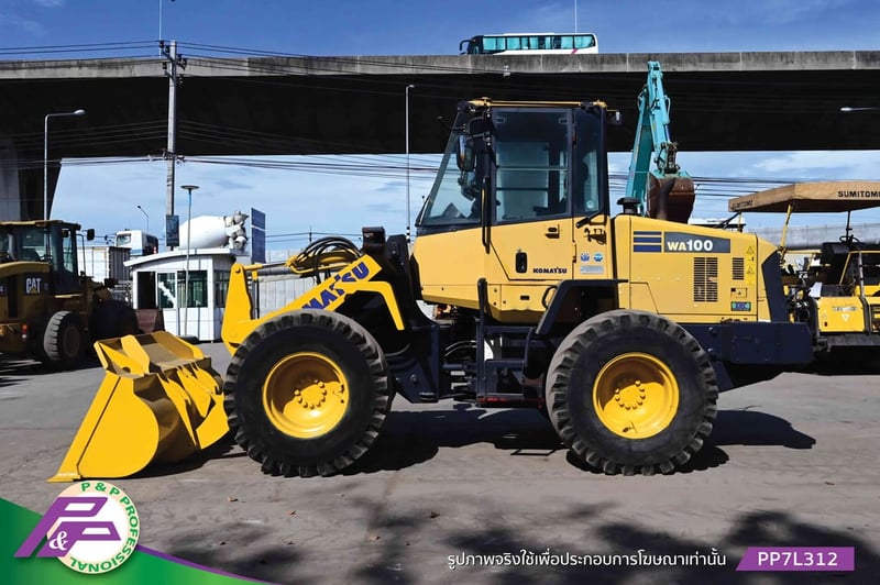 ขายรถตัก KOMATSU WA100-6 KOMATSU WA100-6 เทียบเท่า 910H ห้องเก๋ง มี Piping มือสองสภาพดี นำเข้าจากญี่ปุ่น โดย P&P Pro