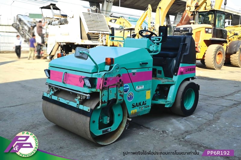 ขายรถบดหน้าเหล็ก-หลังยาง SAKAI TW352S-1 รุ่นใหม่ เอวอ่อน ชั่วโมงน้อย มือสองสภาพดี นำเข้าจากญี่ปุ่น โดย P&P Pro