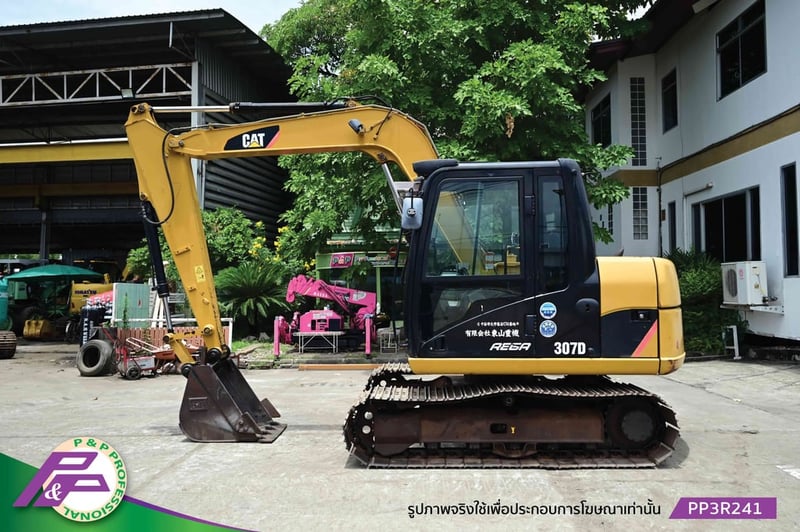 ขายแมคโครขนาด 6.5 ตัน CAT 307D แทรคใหญ่ มือสองสภาพดี นำเข้าจากญี่ปุ่น โดย P&P Pro