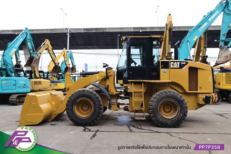 ขายรถตัก CAT 924H เทียบเท่า WA200-6 ห้องเก๋ง มีฟังก์ชันลดความสั่นสะเทือนขณะขับขี่ Ride control มือสองสภาพดี นำเข้าจากญี่ปุ่น โดย P&P Pro