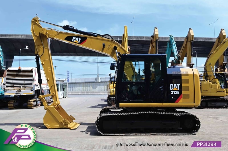 ขายรถขุด CAT 312E แทรคใหญ่ มีกล้องมองหลัง มีอาร์มเครน มือสองสภาพดี นำเข้าจากญี่ปุ่น โดย P&P Pro