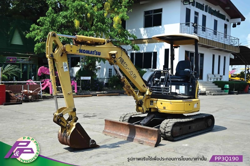 ขายแมคโครเล็ก KOMATSU PC30MR-2 แทรคยาง มือสองสภาพดี นำเข้าจากญี่ปุ่น โดย P&P Pro