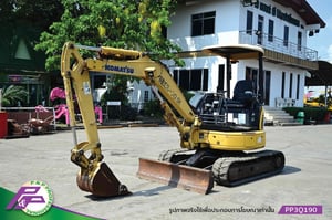 ขายแมคโครเล็ก KOMATSU PC30MR-2 แทรคยาง มือสองสภาพดี นำเข้าจากญี่ปุ่น โดย P&P Pro