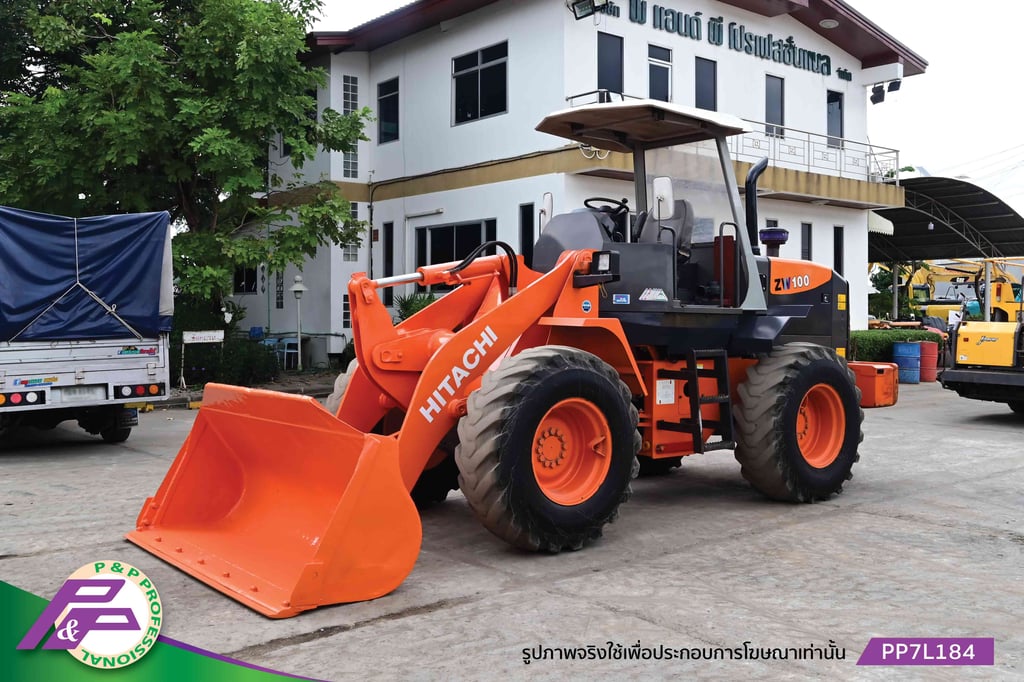 ขายรถตักล้อยาง HITACHI ZW100 เทียบเท่า WA100-6 และ 910H มือสองสภาพดี นำเข้าจากญี่ปุ่น โดย P&P Pro