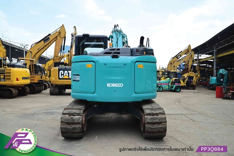 ขายแมคโคร KOBELCO SK125SR-5-YV08 แทรคเหล็กพร้อมเกี๊ยะยาง มีใบมีดดัน มีกล้องมองหลัง อาร์มครน ชั่วโมงน้อย มือสองสภาพดี นำเข้าจากญี่ปุ่น โดย P&P Pro