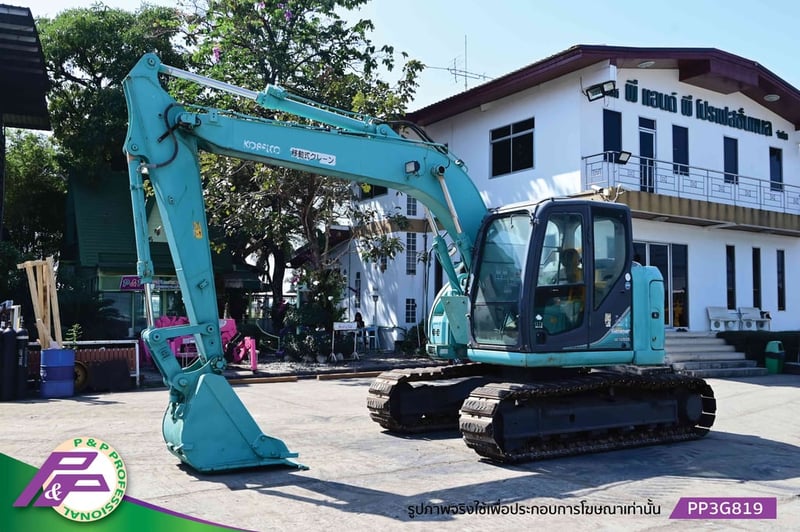ขายรถขุด KOBELCO SK125SR-3 YV07 รุ่นใหม่ แทรคใหญ่ มีอาร์มเครน ชั่วโมงน้อย มือสองสภาพดี นำเข้าจากญี่ปุ่น โดย P&P Pro