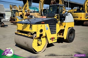 ขายรถบดหน้าเหล็ก-หลังยาง SAKAI TW500W เอวอ่อน ชั่วโมงน้อย มือสองสภาพดี นำเข้าจากญี่ปุ่น โดย P&P Pro