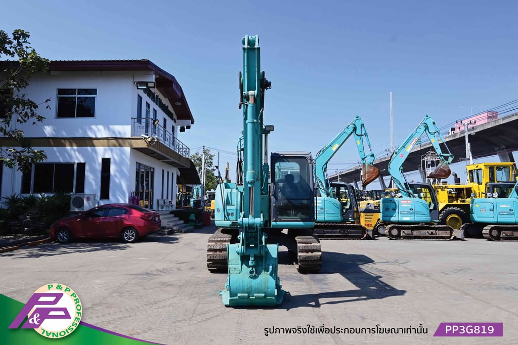 ขายรถขุด KOBELCO SK125SR-3 YV07 รุ่นใหม่ แทรคใหญ่ มีอาร์มเครน ชั่วโมงน้อย มือสองสภาพดี นำเข้าจากญี่ปุ่น โดย P&P Pro