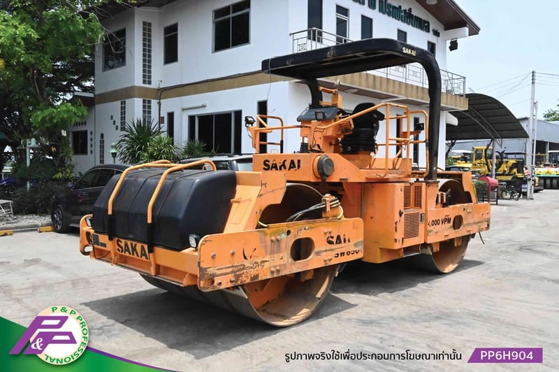 ขายรถบดหน้าเหล็ก-หลังเหล็ก ขนาด 12-13 ตัน SAKAI SW850 ความกว้าง Drum 2.0 เมตร มือสองสภาพดี นำเข้าจาก USA โดย P&P Pro