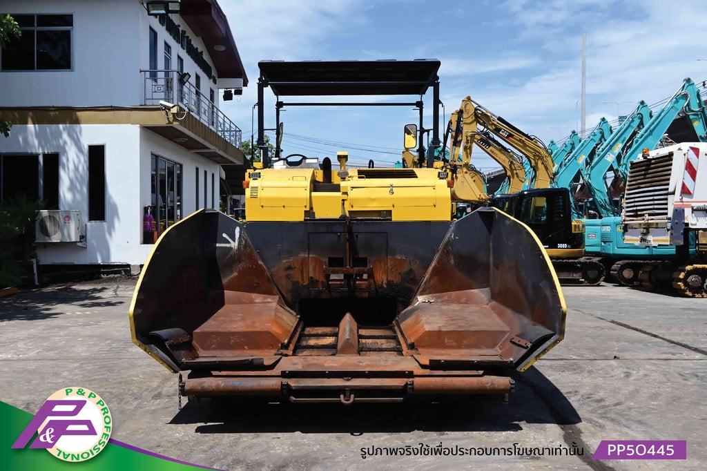 ขายรถปูยาง SUMITOMO HA60W-8 ปูกว้าง 6.0 เมตร ล้อยาง มี Tamper และ Vibrator มือสองสภาพดี นำเข้าจากญี่ปุ่น โดย P&P Pro