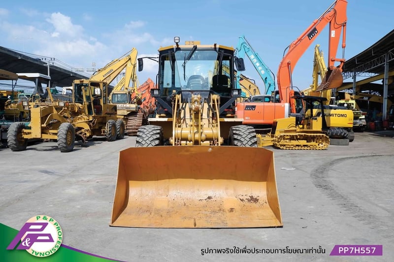 ขายรถตักล้อยาง CAT 914G เทียบเท่า WA150-5 ห้องเก๋ง, มี Quick Coupler, มีฟังก์ชันลดความสั่นสะเทือนขณะขับขี่ Ride Control มือสองสภาพดี นำเข้าจากญี่ปุ่น โดย P&P Pro ขายรถตักล้อยาง CAT 914G เทียบเท่า WA150-5 ห้องเก๋ง, มี Quick Coupler, มีฟังก์ชันลดความสั่นสะเทือนขณะขับขี่ Ride Control มือสองสภาพดี นำเข้าจากญี่ปุ่น โดย P&P Pro