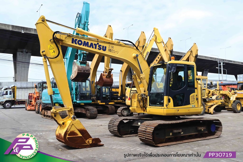 ขายรถขุด KOMATSU PC128US-10 แทรคใหญ่ มีอาร์มเครน มีกล้องมองหลัง ชั่วโมงน้อย มือสองสภาพดี นำเข้าจากญี่ปุ่น โดย P&P Pro