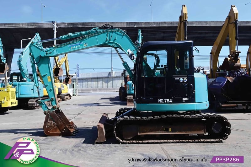 ขายแมคโคร CAT 308E2 CR รุ่นใหม่ ซีรี่ย์ E-2 แทรคเหล็กพร้อมเกี๊ยะยาง มีใบมีดดัน มีอาร์มเครน ชั่วโมงน้อย มือสองสภาพดี นำเข้าจากญี่ปุ่น โดย P&P Pro