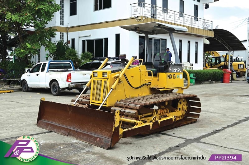 ขายแทรคเตอร์ KOMATSU D21PL-7E แทรคตีนเป็ด ขนาด 700 มม. ใบมีด 4 ทิศทาง ชั่วโมงน้อย มือสองสภาพดี นำเข้าจากญีปุ่่น โดย P&P Pro