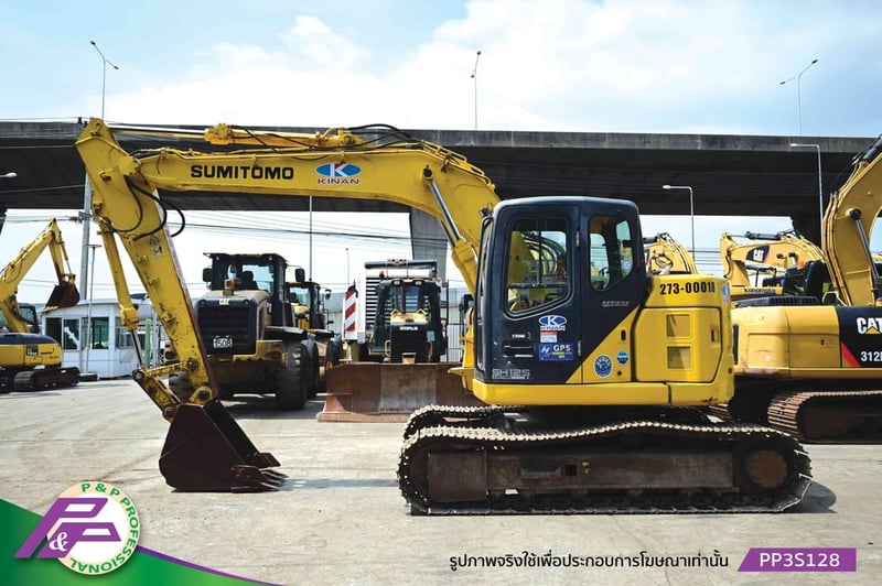 ขายรถขุด SUMITOMO SH125X-3B มีไลน์หัวเจาะ มีอาร์มเครน มือสองสภาพดี นำเข้าจากญี่ปุ่น โดย P&P Pro