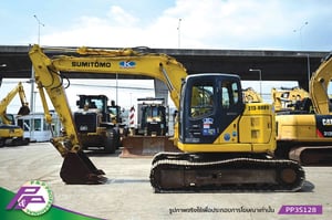 ขายรถขุด SUMITOMO SH125X-3B มีไลน์หัวเจาะ มีอาร์มเครน มือสองสภาพดี นำเข้าจากญี่ปุ่น โดย P&P Pro
