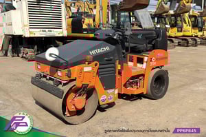 ขายรถบดหน้าเหล็ก-หลังยาง HITACHI ZC35C-3 เทียบเท่า TW352-1 เอวอ่อน ชั่วโมงน้อยมือสองสภาพดี นำเข้าจากญี่ปุ่น โดย P&P Pro