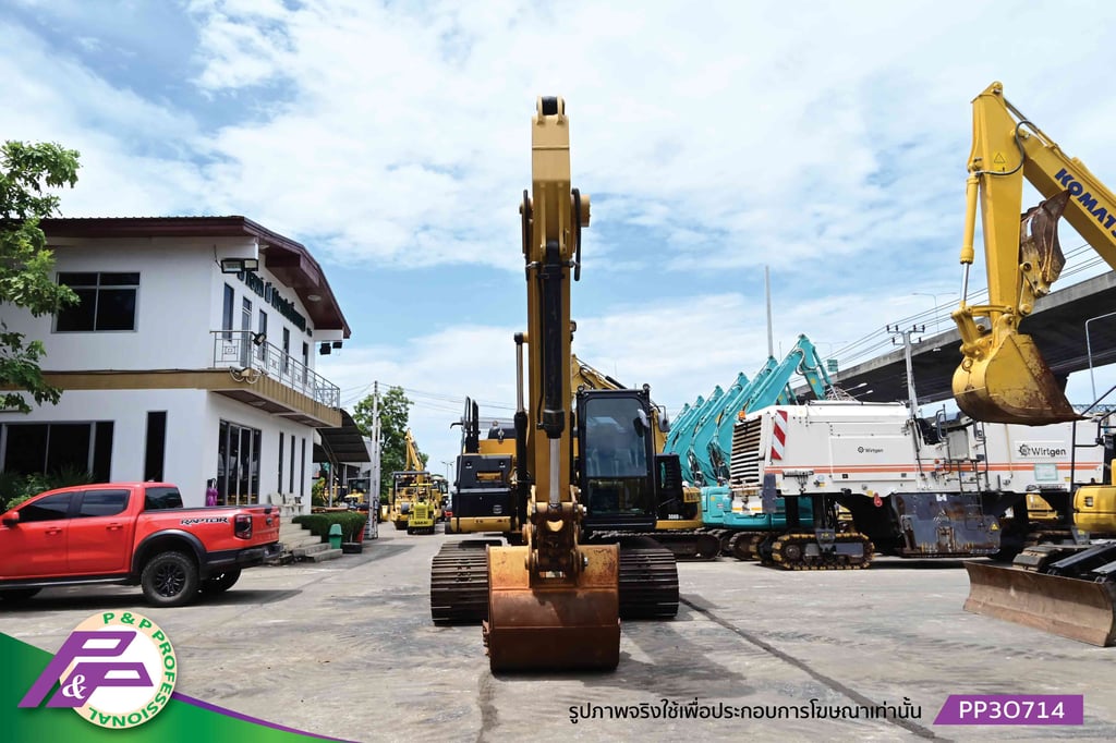 ขาย CAT 320E-2 รถขุดใหญ่ มือสองสภาพดี ซีรี่ย์ E-2 แทรคใหญ่ มีกล้องมองหลัง มีอาร์มเครน นำเข้าจากญี่ปุ่น โดย P&P Pro