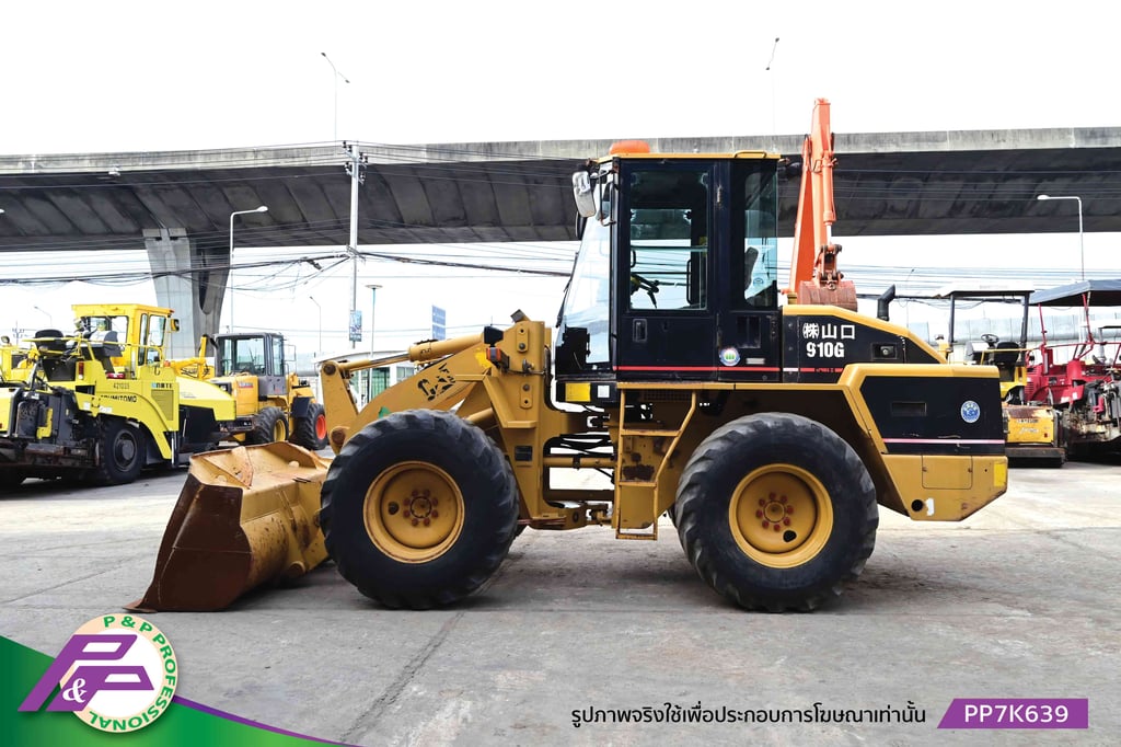 ขายรถตักล้อยาง CAT 910G เทียบเท่า WA100-5 ห้องเก๋ง มือสองสภาพดี นำเข้าจากญี่ปุ่น โดย P&P Pro ขายรถตักล้อยาง CAT 910G เทียบเท่า WA100-5 ห้องเก๋ง มือสองสภาพดี นำเข้าจากญี่ปุ่น โดย P&P Pro