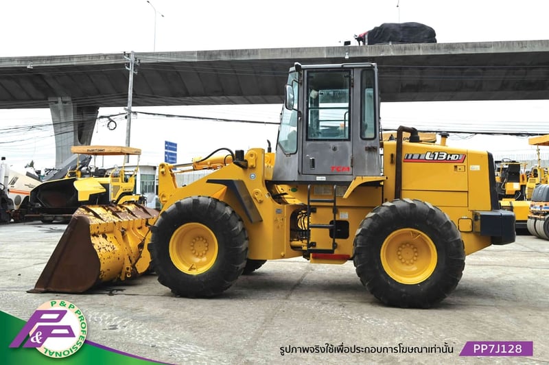 ขายรถตัก TCM L13HD-3 เทียบเท่า WA100-5 และ 910G2 ห้องเก๋ง มือสองสภาพดี นำเข้าจากญี่ปุ่น โดย P&P Pro