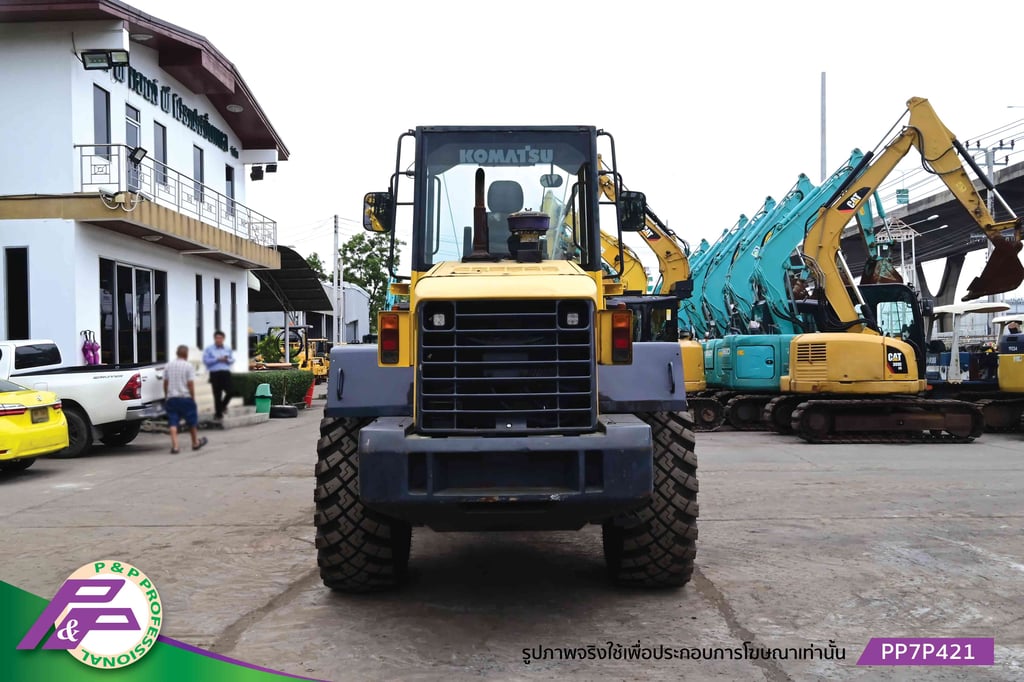 ขายรถตักแขนยาว KOMATSU WA150-5 เทียบเท่า 914G2 ห้องเก๋ง มี Quick Coupler มือสองสภาพดี นำเข้าจากญี่ปุ่น โดย P&P Pro ขายรถตักแขนยาว KOMATSU WA150-5 เทียบเท่า 914G2 ห้องเก๋ง มี Quick Coupler มือสองสภาพดี นำเข้าจากญี่ปุ่น โดย P&P Pro