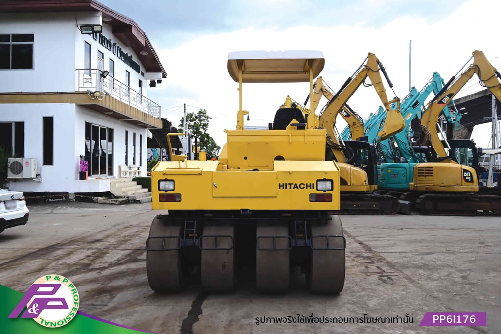 ขายรถบดล้อยาง 7 ล้อ HITACHI CP210 รุ่นใหม่ ชั่วโมงน้อย มือสองสภาพดี นำเข้าจากญี่ปุ่น โดย P&P Pro ขายรถบดล้อยาง 7 ล้อ HITACHI CP210 รุ่นใหม่ ชั่วโมงน้อย มือสองสภาพดี นำเข้าจากญี่ปุ่น โดย P&P Pro