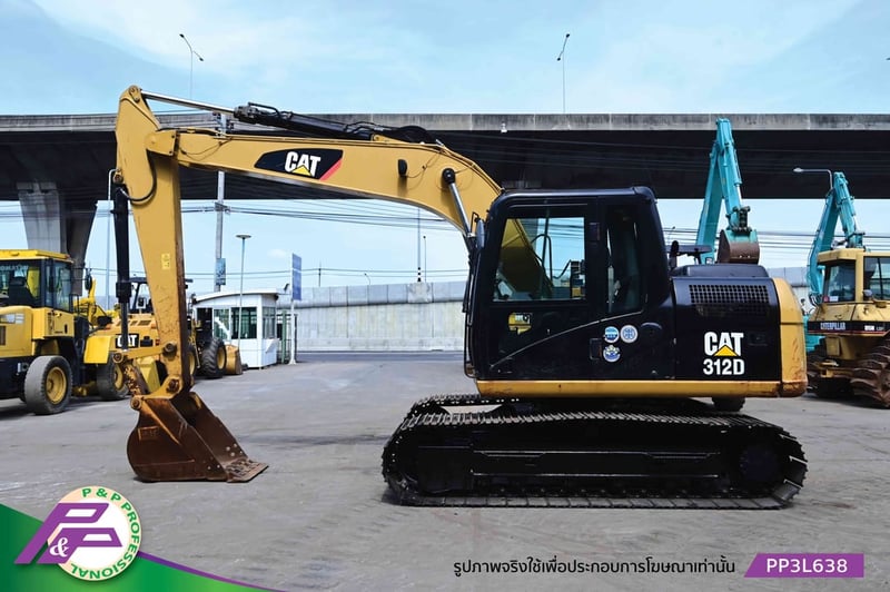 ขายแมคโคร CAT 312D แทรคใหญ่ มีอาร์มเครน มือสองสภาพดี นำเข้าจากญี่ปุ่น โดย P&P Pro