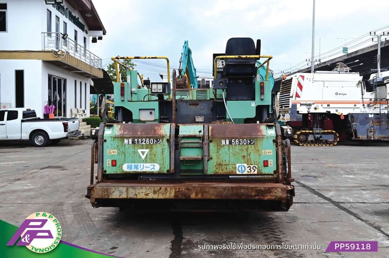 ขายรถปูยาง SUMITOMO (Hanta)  HA60W-7 (F2460W3) ปูกว้าง 6.0 เมตร ล้อยาง มือสองสภาพดี นำเข้าจากญี่ปุ่น โดย P&P Pro