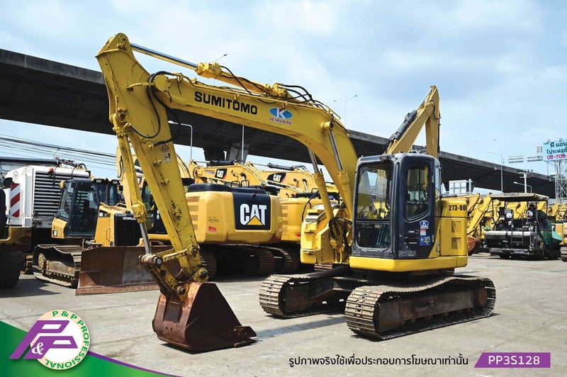 ขายรถขุด SUMITOMO SH125X-3B มีไลน์หัวเจาะ มีอาร์มเครน มือสองสภาพดี นำเข้าจากญี่ปุ่น โดย P&P Pro