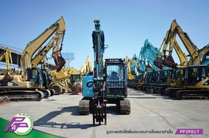 ขายรถขุดย่อม KOBELCO SK75SRD-3-YT07 มาพร้อมหัวคีบ มีไลน์หัวเจาะ มือสองสภาพดี นำเข้าจากญี่ปุ่น โดย P&P Pro