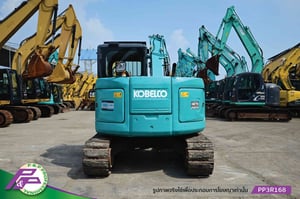 ขายแมคโครย่อม KOBELCO SK75SRD-3E-YT08 แทรคเหล็กพร้อมเกี๊ยะยาง มีไลน์หัวเจาะ มีใบมีดดัน มีอาร์มเครน มือสองสภาพดี นำเข้าจากญี่ปุ่น โดย P&P Pro