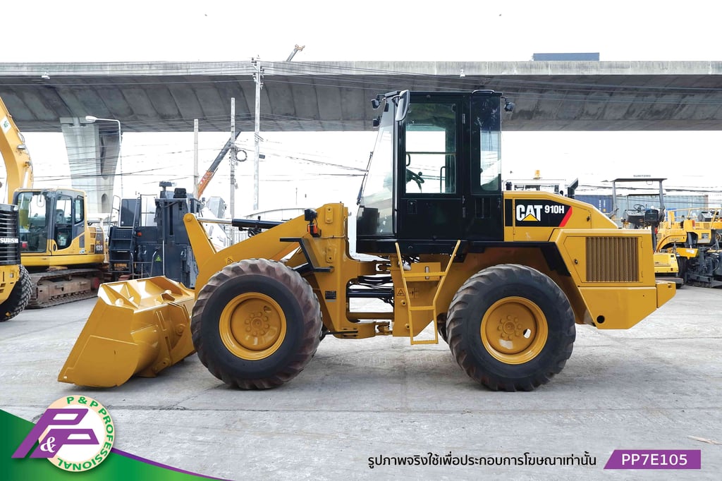 ขายรถตัก CAT 910H ขนาดเทียบเท่า WA100-6 มือสองสภาพดี นำเข้าจากญี่ปุ่น โดย P&P Pro