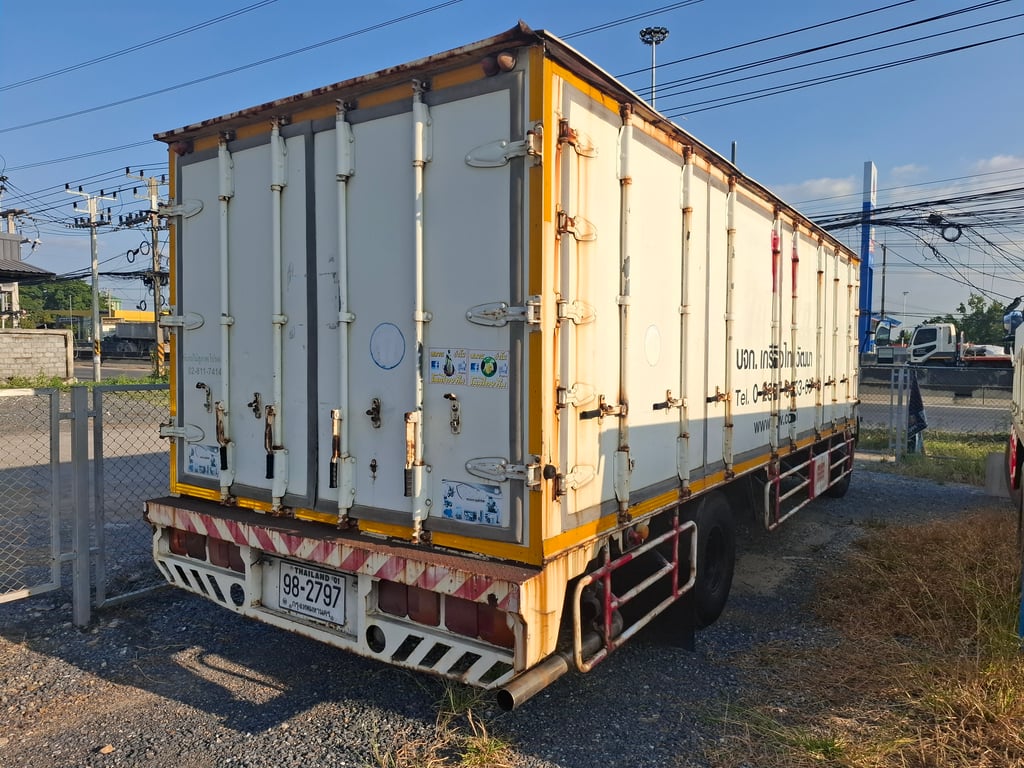 HINO FC 165แรงม้า รถบรรทุก 6ล้อ ตู้แห้ง ปี2008 HINO FC 165แรงม้า รถบรรทุก 6ล้อ ตู้แห้ง ปี2008