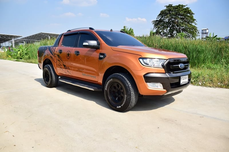 รถสวยมือเดียว  กระบะ 4ประตู FORD RANGER 2.2วายแทร็ค ไฮไลเดอร์ ออโต้ขับ2 เบาะหนัง พ.มัลติ จอทัสกรีน กล้องหลัง ไม่เคยชน พร้อมใช้ กุญแจรีโมท 2ดอกครบ โทร0957401229 ไอดีไลน์ UTBP