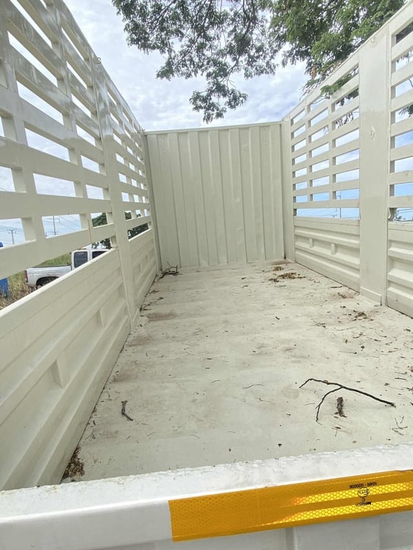 กระบะคอก 10 ล้อ ตามสภาพใส่ได้ทั้งฮีโน่และอีซูซุ รับเทิร์นเก่า